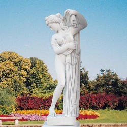 Venere Callipigna- arredo da giardino statue in pietra ricomposta